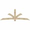 Ekena Millwork Davenport Rough Sawn Timber Gable Bracket, Douglas Fir, 108"W x 40"H x 2"D x 6"F, 9/12 Pitch GBW108X40X0206DAV00RDF - alternate 1